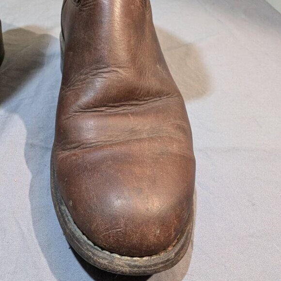 Mark's Outpost Brown Leather Women Cowboy Boots Size 5.5 - Picture 2 of 12